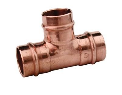 Solder Ring Equal Tee Copper Plumbing Pipe Fitting