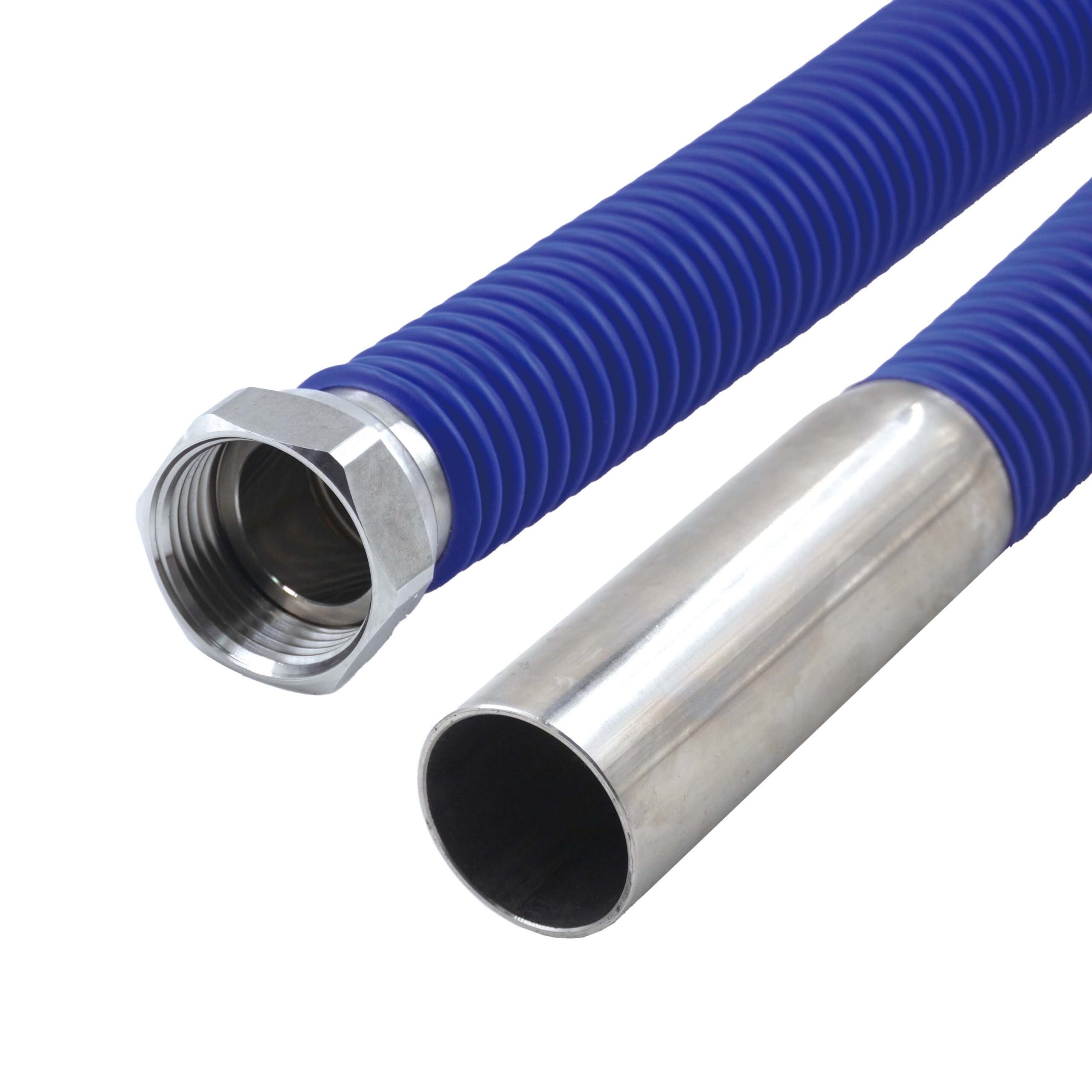 Heat Pump Stainless Steel Pipe Connection Kit - Red and Blue